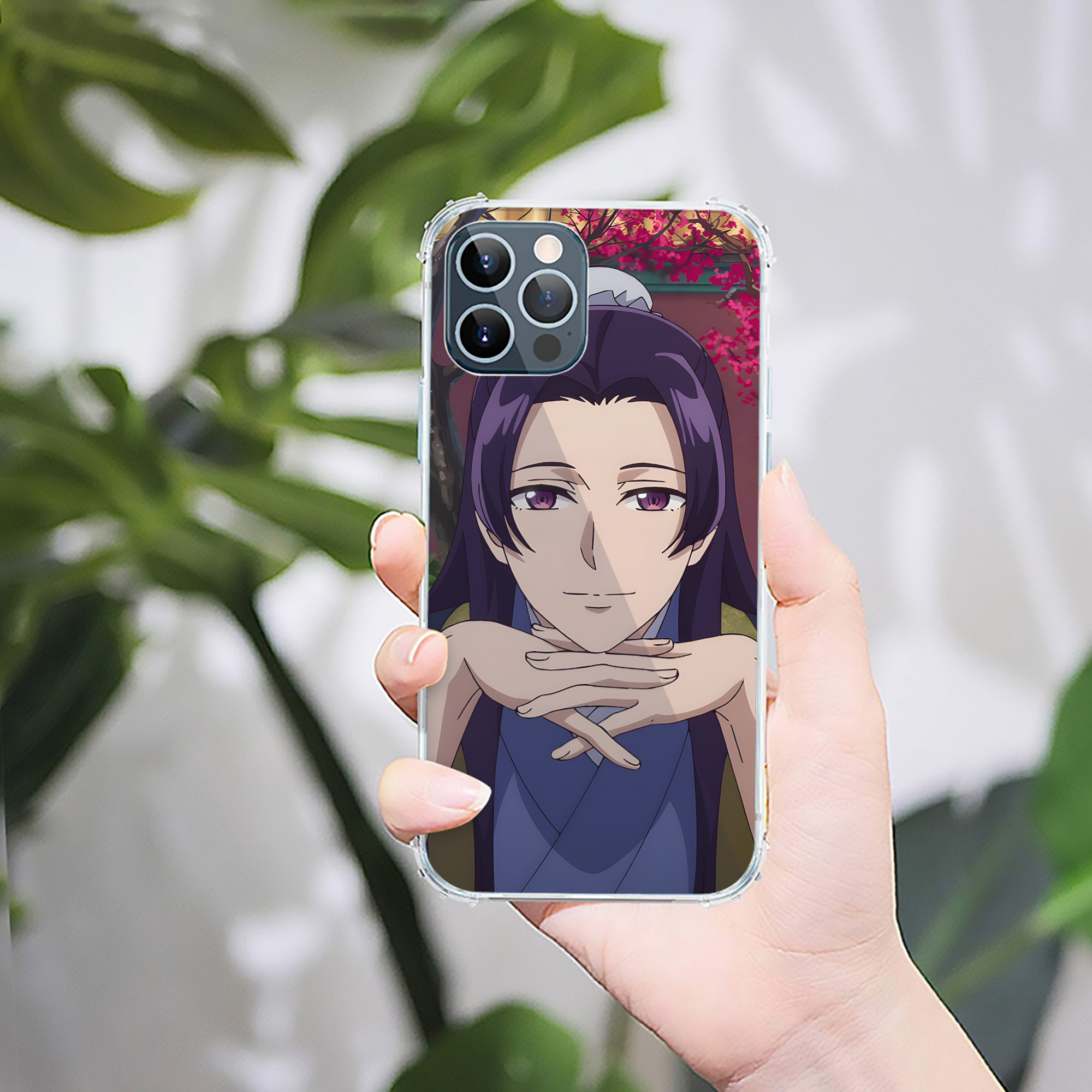 （画像用） 薬屋のひとりごと The Apothecary Diaries 【iPhone 12シリーズ対応】透明スマホケース（クリアソフトケース）